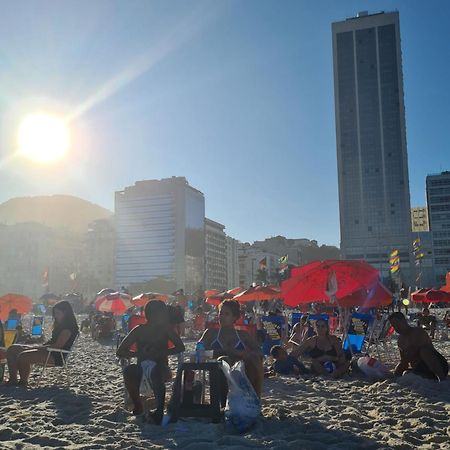 Flat Copacabana Pe Na Areia Rio de Janeiro Buitenkant foto