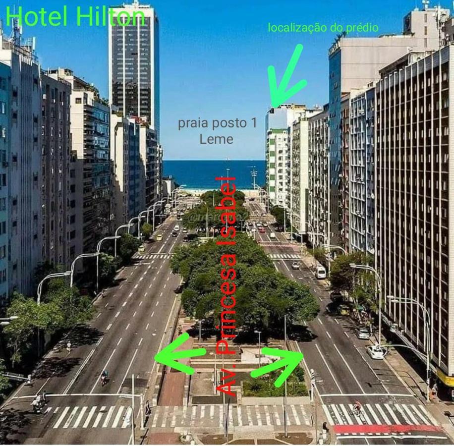 Flat Copacabana Pe Na Areia Rio de Janeiro Buitenkant foto