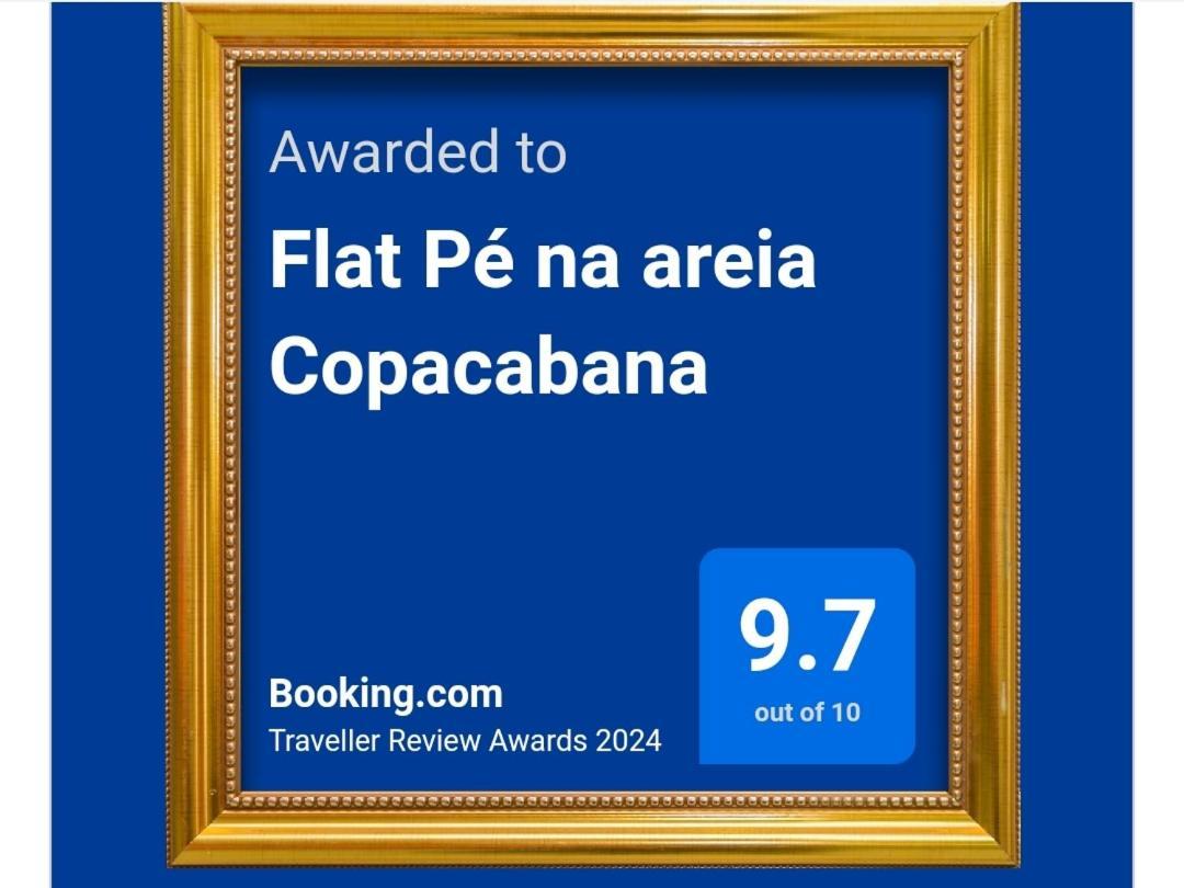 Flat Copacabana Pe Na Areia Rio de Janeiro Buitenkant foto