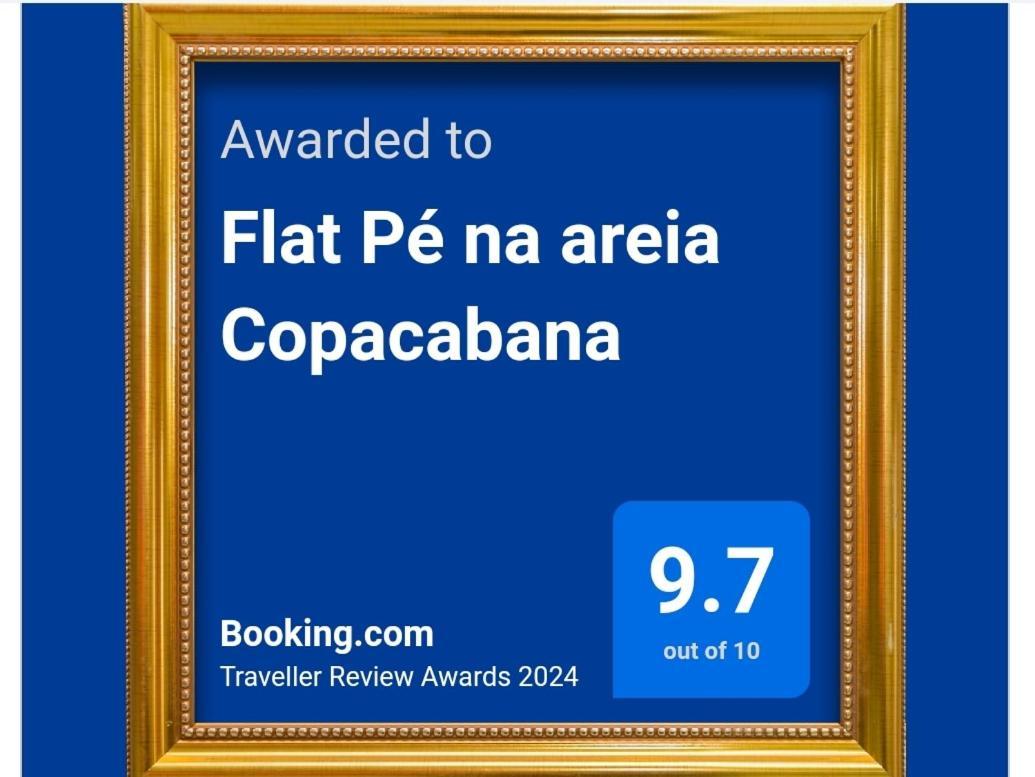 Flat Copacabana Pe Na Areia Rio de Janeiro Kamer foto