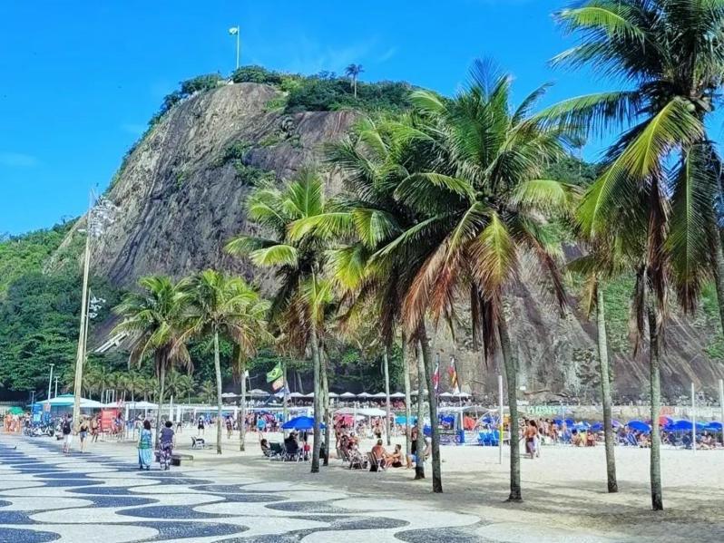 Flat Copacabana Pe Na Areia Rio de Janeiro Buitenkant foto