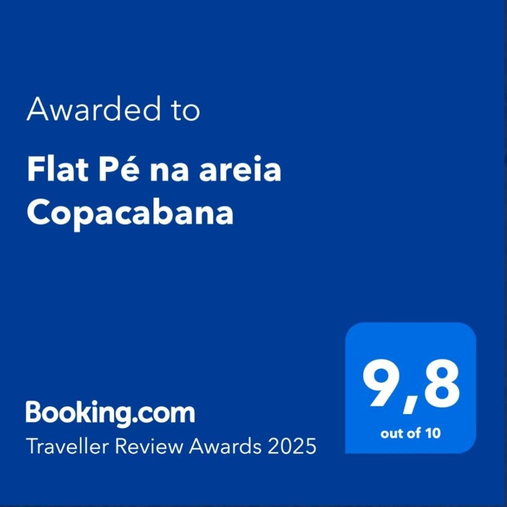 Flat Copacabana Pe Na Areia Rio de Janeiro Buitenkant foto